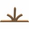 Ekena Millwork Richland Timber Gable Bracket, Western Red Cedar, 84"W x 56"H x 3 1/2"D x 5 1/2"F, 16/12 Pitch GBW084X56X0406RIC00SWR - alternate 5